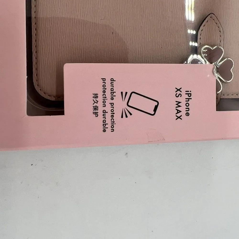 Kate Spade NIB XS Max Phone Case Pink Flower